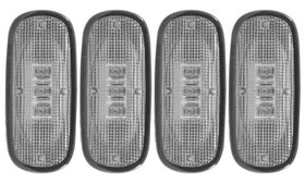 ANZO 2003-2009 Dodge Ram 2500 LED Fender Light Kit Clear 2pc Amber / 2pc Red