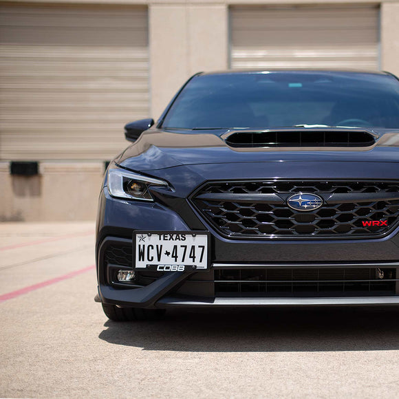 Redline Carbon Fiber License Plate Relocation Mount