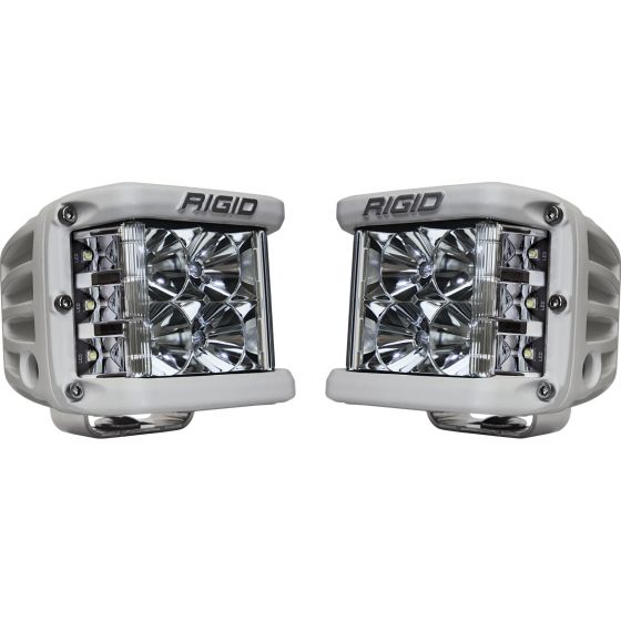 Rigid Industries D-SS - Flood - Set of 2 - White Housing