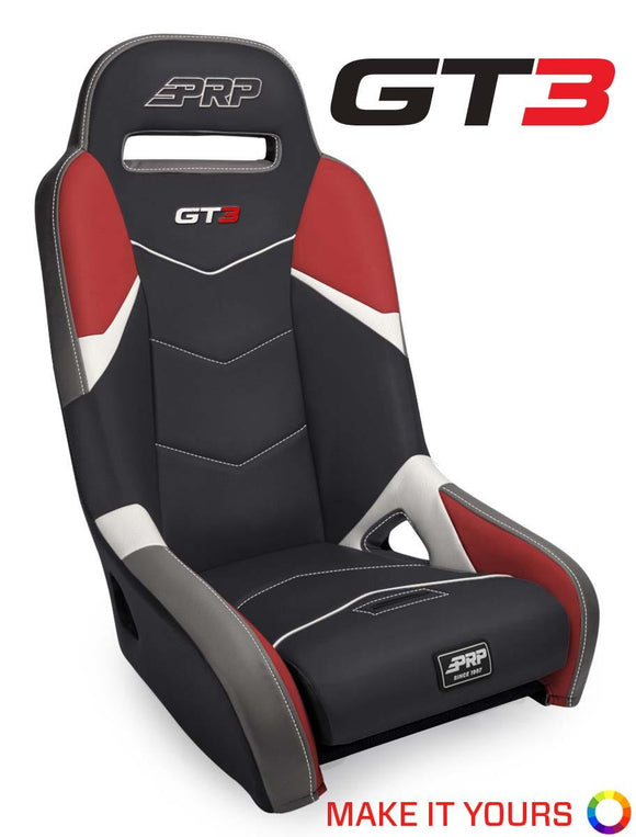 PRP Polaris RZR PRO XP/PRO R/Turbo R GT3. 1 In. Extra Wide Suspension Seat