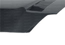 TS-style carbon fiber hood for 2007-2008 Nissan 350Z (also fits 2003-2006 models)-4