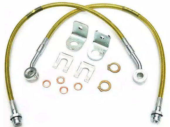 Superlift 97-05 Jeep Wrangler TJ w/ 4-6in Lift Kit (Pair) Bullet Proof Brake Hoses