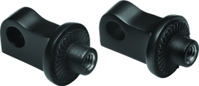 Kuryakyn Splined Peg Adapter HD XL Sportster Black