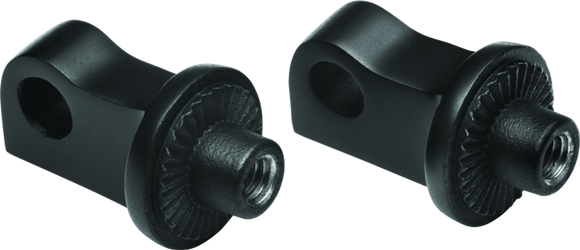 Kuryakyn Splined Peg Adapter HD XL Sportster Black