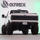 AlphaRex 87-96 Ford Bronco/F-150 Luxx-Series LED Tail Lights - Alpha-Black-2