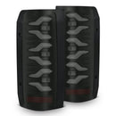 AlphaRex 87-96 Ford Bronco/F-150 Luxx-Series LED Tail Lights - Black-1
