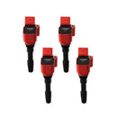 RACEPAK Coil. 13-18 VW / Audi 4 Cyl. 4-Pack. Red-1