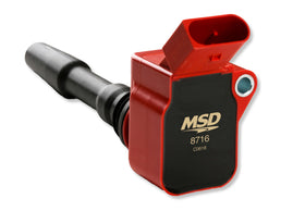 MSD Blaster Ignition Coil Pack For VW/Audi 1.8T & 2.0T (Red) - Set Of 4 - 0