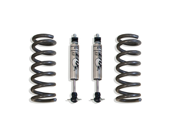 MaxTrac 02-08 Dodge RAM 1500 4.7L 2.5in Front Lift Coils w/ Fox Shocks