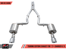 AWE Touring Edition Exhaust for 17+ Charger 5.7 - Non-Resonated - Chrome Silver Tips-1