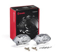 Brembo OE BMW 16-21 M2/17-18 M3/17-20 M4/14-16 M235i Hydraulic Front X-Style Brake Calipers - Silver 34106855475-1