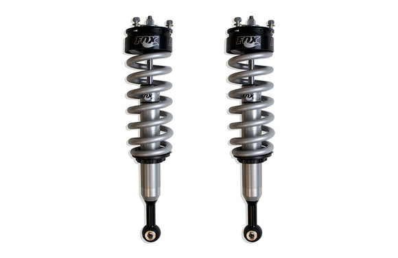 MaxTrac 05-18 Toyota Tacoma 2WD/4WD 6 Lug 0-2.5in Front FOX 2.0 Performance Coilover - Pair