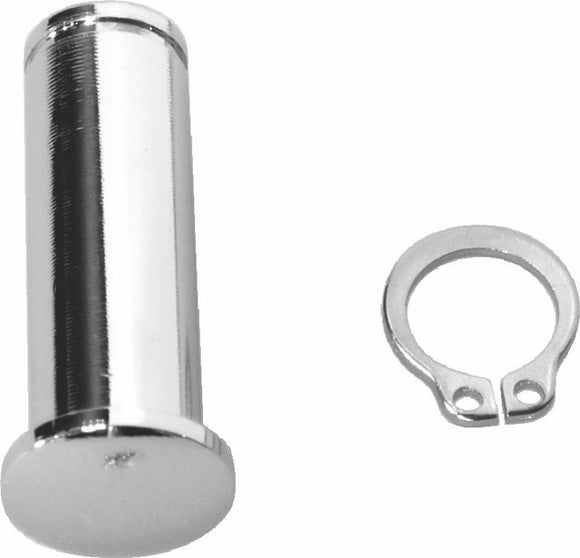 Bikers Choice 08-Up FLH FLT Chrome Clutch Pivot Pin & Clip Replaces H-D 38738-08