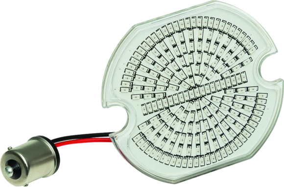 Kuryakyn Luminez L.E.D Rear Turn Signal Insert 1156 Red Flat Style