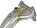 aFe Twisted Steel Down-Pipe 12-15 Honda Civic Si L4-2.4L-5