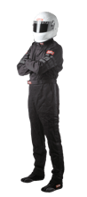 RACEQUIP SFI-1 1-L SUIT BLACK MED-TALL