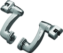 Kuryakyn Longhorn Offset Peg Mounts Chrome (Pair)-1