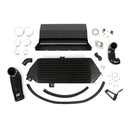 Grimmspeed Top Mount Intercooler Kit Inc. Splitter Thermal Dispersant Black For 08-14 WRX-1