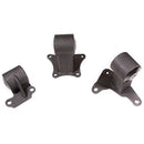 Innovative 94-97 Accord H/F Series Black Steel Mounts 95A Bushings (EX Chassis H22/F22A)-1