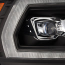 AlphaRex 19-21 Ram 2500 NOVA LED Proj Headlights Plank Style Black w/Activ Light/Seq Signal/DRL-2