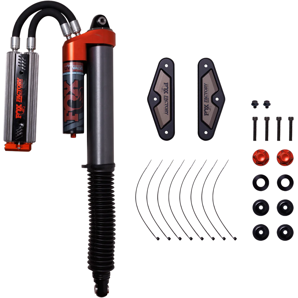 Fox 2021.5+ Ford Raptor FACTORY RACE SERIES REAR 3.2 LIVE VALVE INTERNAL BYPASS PIGGYBACK (PAIR) - ADJUSTABLE - 0