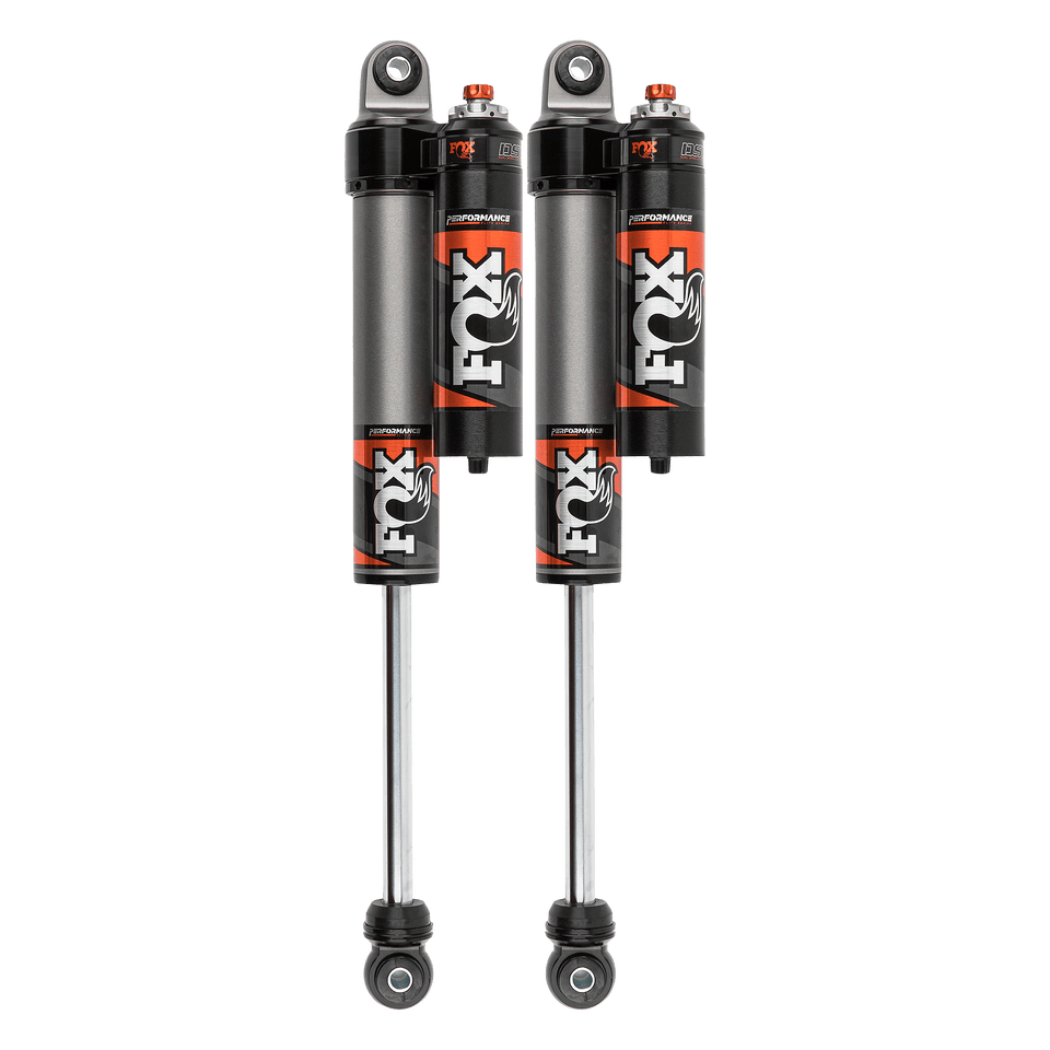 Fox 20-Up GM 2500/3500 Performance Elite Series 2.5 Rear Adjustable Shocks 0-1in Lift