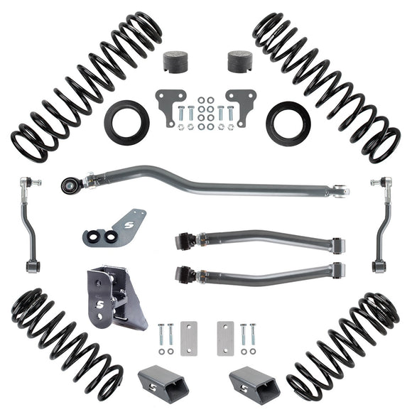 Synergy Jeep JL 2in Lift Stage 1 Suspension System 2 Dr
