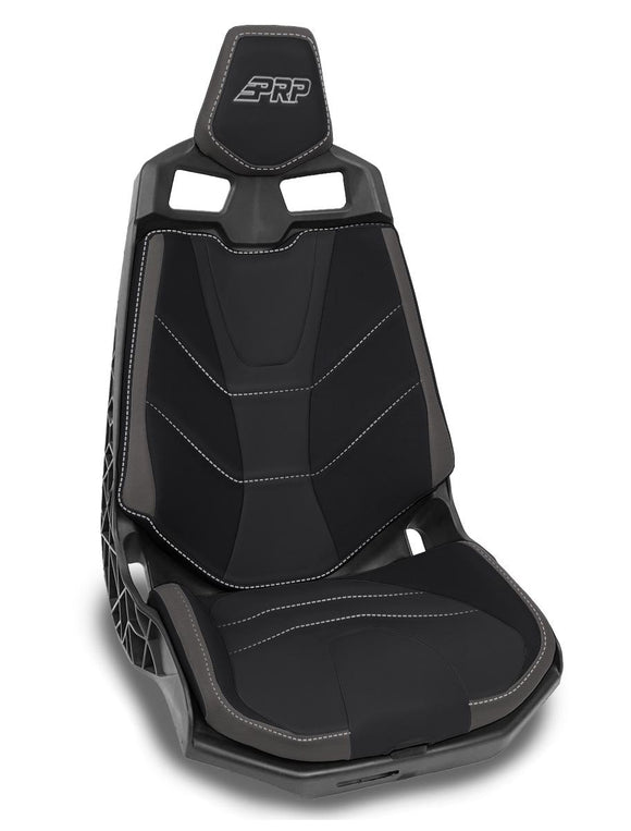 PRP Can-Am Maverick X3/Maverick R Seat Covers - Black/Gray