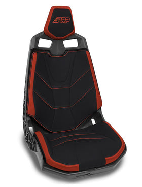PRP Can-Am Maverick X3/Maverick R Seat Covers - Black/Red