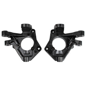 Synergy Jeep JL / JLU / JT Driver Side Steering Knuckle Black - Stock Steering Location