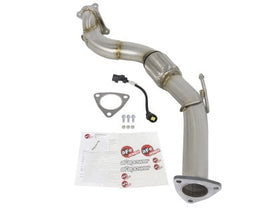 aFe Twisted Steel Down-Pipe 12-15 Honda Civic Si L4-2.4L