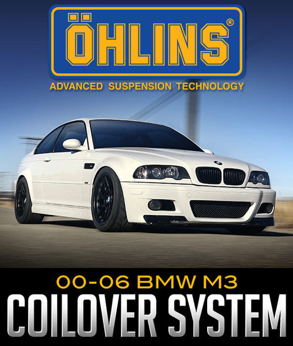 ÖHLINS RACING ROAD & TRACK COILOVER SYSTEM: 2000–2006 BMW M3