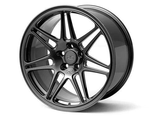 RSf72 • Tesla 19x10.5 • ET45 • 5:114.3 • 64.1CB Gun Metallic • Gloss