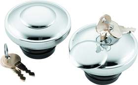 Bikers Choice L96-20 Chrome Lockable Gas Cap Non- Vented