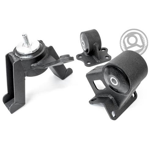Innovative 00-05 Toyota MR2 Spyder 1ZZ Black Steel Mounts 85A Bushings (No Front Mount)