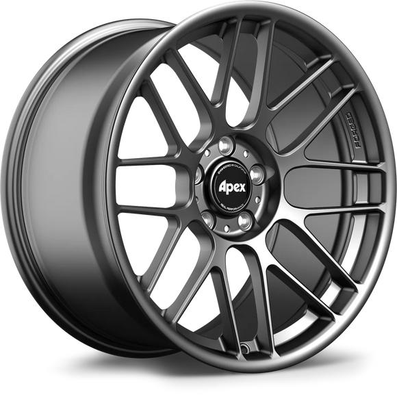 APEX ARC-8RT 19 X 9.5 +22 5 X 120 CB72.56 SATIN BLACK