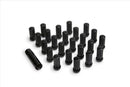 ICON Alloys Lug Nut Kit Black - 14x1.5 - 24 Lug Nuts w/ Key-1