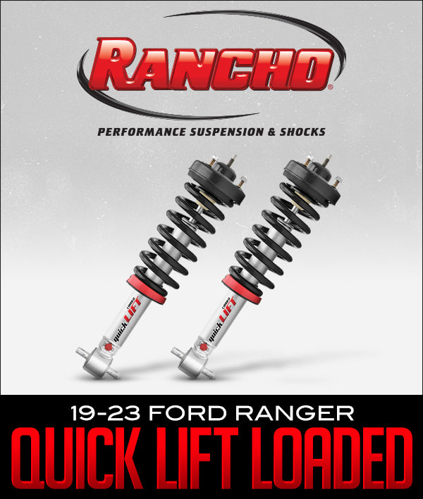 Rancho Quick Lift Loaded: 2019–2023 Ford Ranger | Park Auto Motorsports