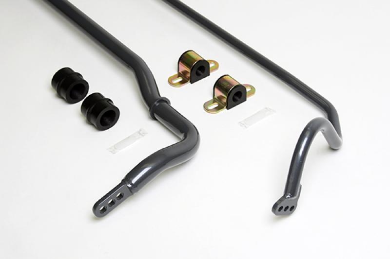 Progress Tech 04-11 Dodge Charger Front/Rear Sway Bar Kit (FR 35mm Tubular Adj / RR 22mm Solid Adj)