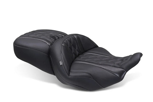 Super Touring Standard Reach One Piece 2-Up for Harley Davidson™ 2023-2025 CVO Road Glide (ST) and Street Glide 2024-2025 Road Glide and Street Glide