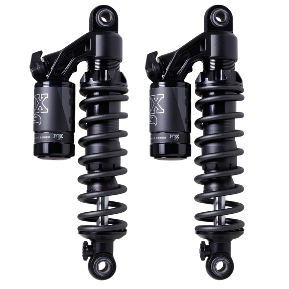 Fox 93-17 Harley-Davidson FXDWG Dyna Wide Glide Rear QS3-QSR Performance Series Shock Kit