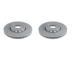 Front Rotors Cross-Drilled (288x25) - VW/Audi / A4 / Passat 98-05