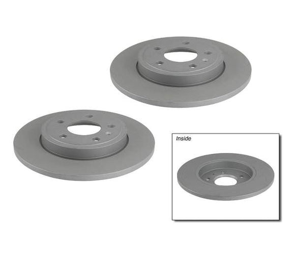 Rear Brake Rotor Kit (288x12) - Audi B7 A4