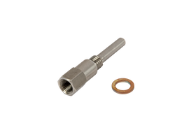 Vortech Oil Feed Fitting Assembly (Stainless Steel)
