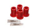 Energy Suspension 86-88 Toyota 4 Runner/PickUp Red Front Control Arm Bushing Set (Lowers ONLY)-1