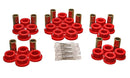 Energy Suspension 87-92 Toyota Supra Red Rear Control Arm Bushing Set-1