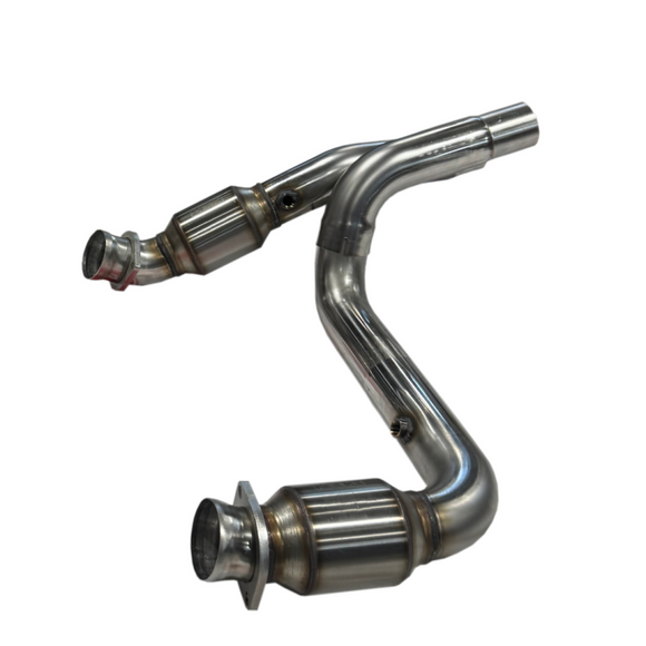 Kooks 1-7/8" Long Tube Header & H.O. GREEN Catted Conn. Kit. 23+ Cadillac Escalade V.