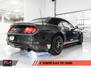 AWE Touring Edition Axle-back Exhaust for S550 Mustang EcoBoost - Diamond Black Tips-2