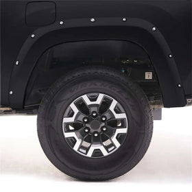 EGR 11-15 Ford Super Duty Bolt-On Look Color Match Fender Flares - Set - Carbon Black - 0