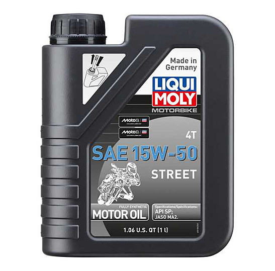 Motorbike 4T SAE 15W-50 Street 1L (CASE OF 6) LM20058